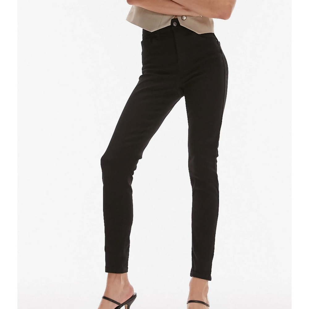 Topshop black Jamie